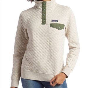 ISO patagonia white birch quilted M
